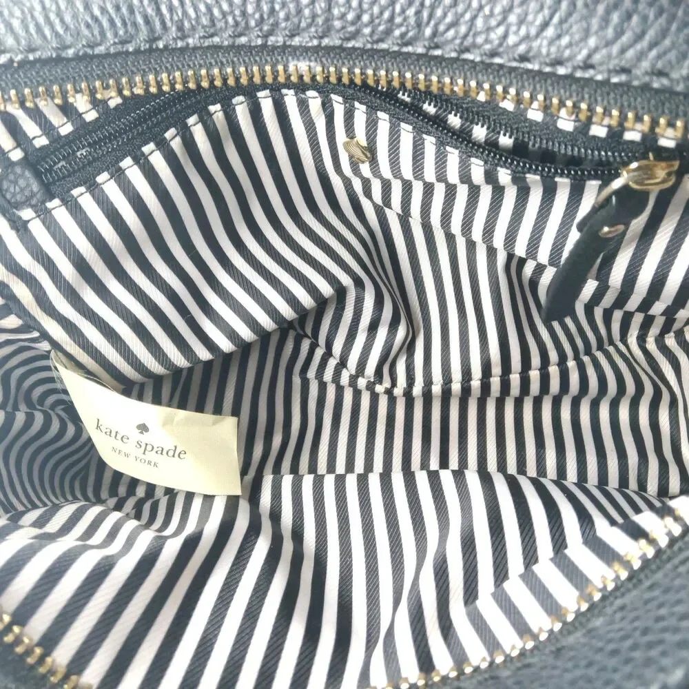 Kate Spade Orchard Street Crossbody Bag Black Leather